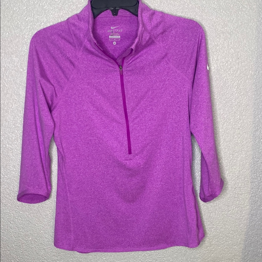 Nike Dri-FIT Purple Quarter-Zip Women's Top